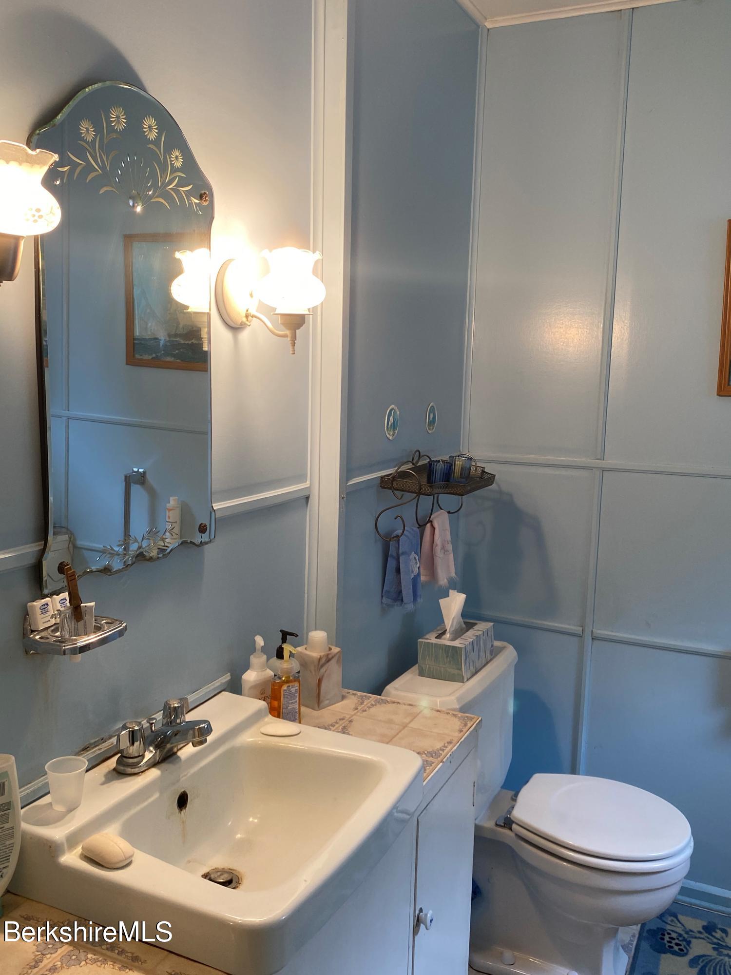 983 State Road Richmond, MA 01254 - Photo 28 of 47 a bathroom with a sink and a toilet