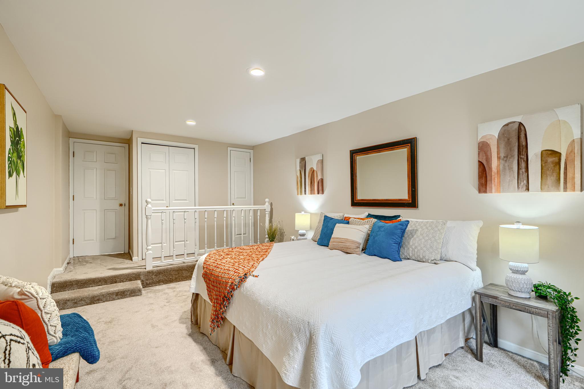 417 Grindall Street Baltimore, MD 21230 - Photo 19 of 37 a bedroom with a large bed and a window