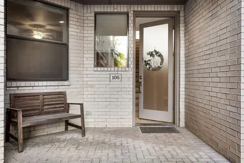 a view of front door