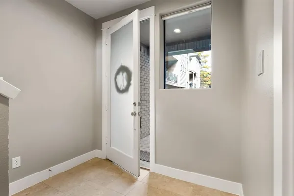 a view of entryway