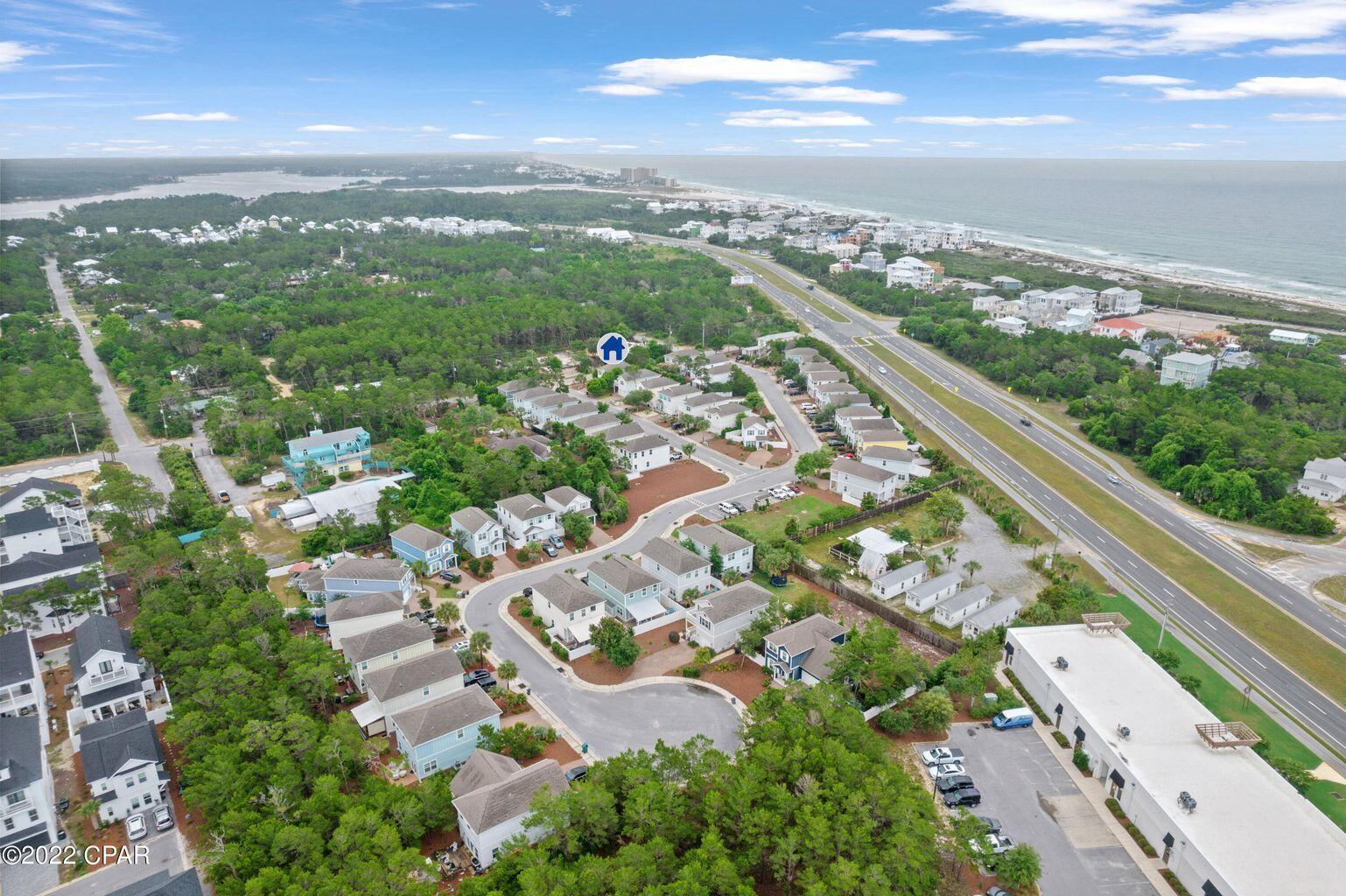 11 Topside Drive Inlet Beach, FL 32461 - Photo 29 of 31 an aerial view of residential building with outdoor space