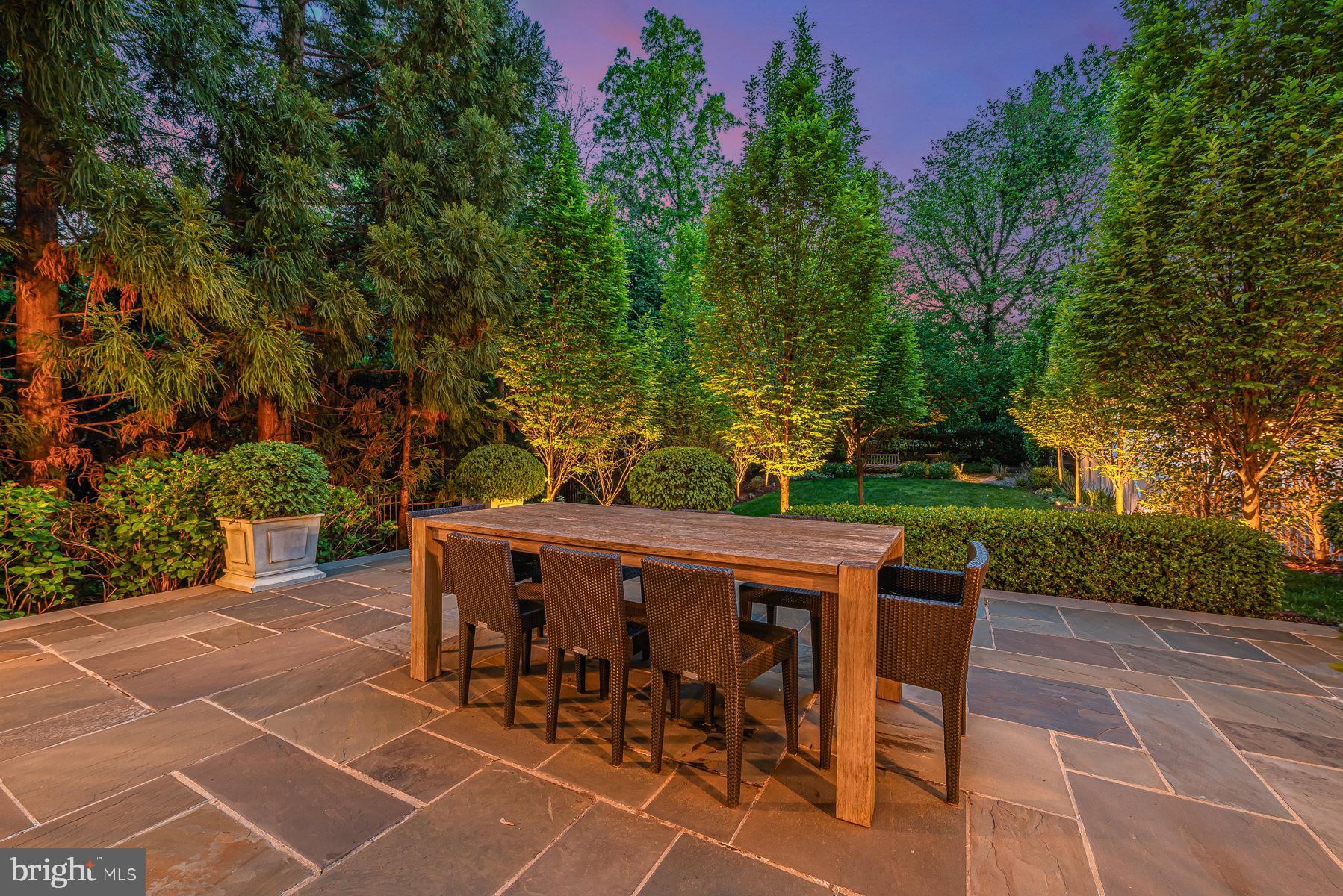 7200 Fairfax Road Bethesda, MD 20814 - Photo 75 of 87 Beautiful landscaping and lighting