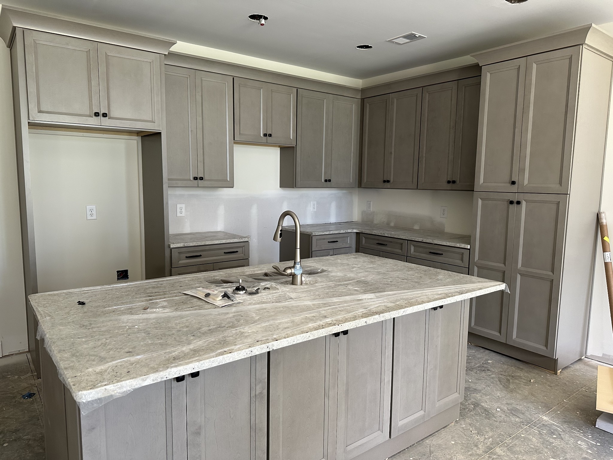 483 West Foxrun Springfield, TN 37172 - Photo 5 of 15 a kitchen with a sink refrigerator and cabinets