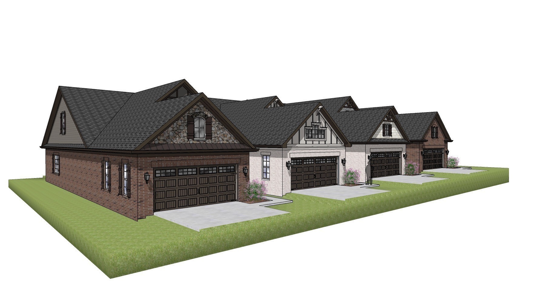 483 West Foxrun Springfield, TN 37172 - Photo 6 of 15 a front view of a house with yard