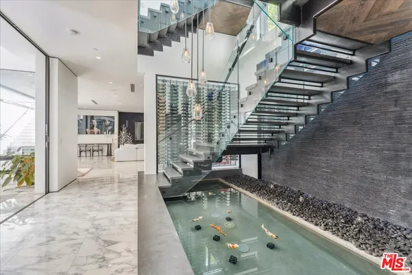 a view of entryway and hall