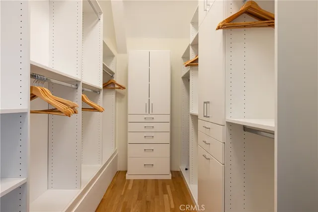 a view of walk in closet