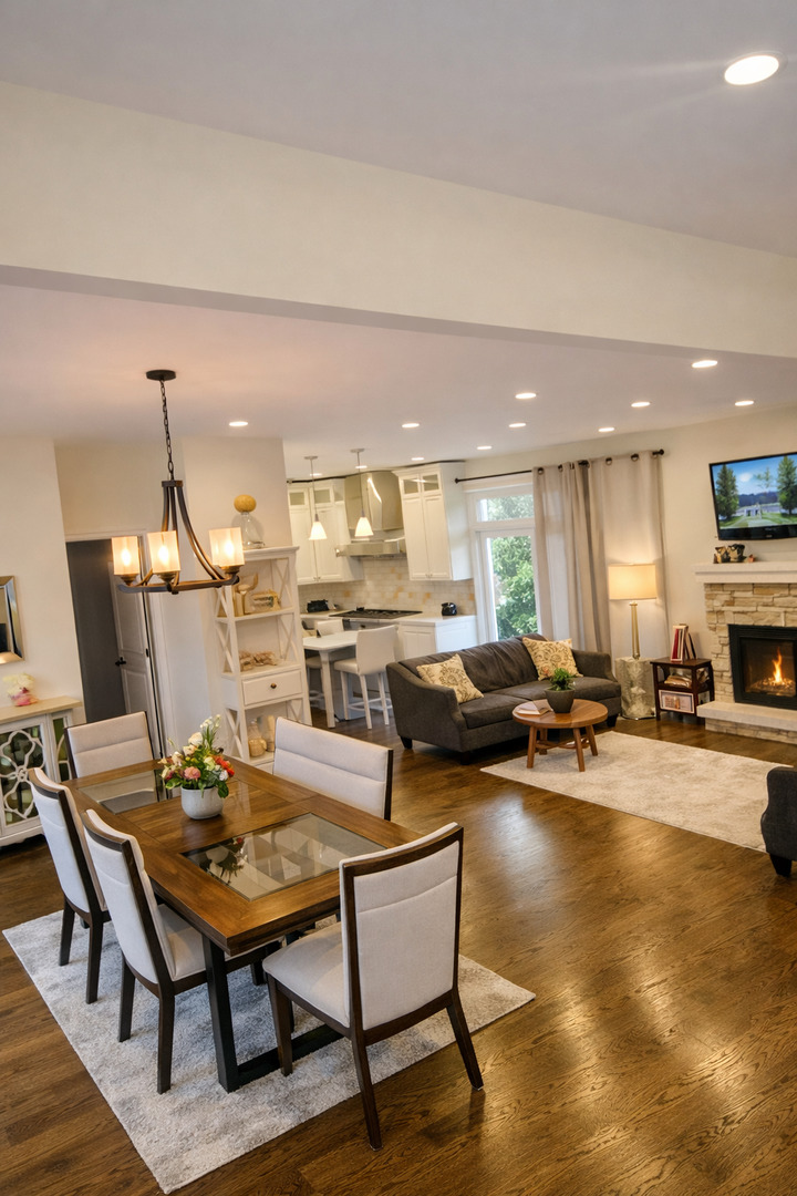 3101 Sprucewood Road Wilmette, IL 60091 - Photo 2 of 10 a living room with furniture and a table