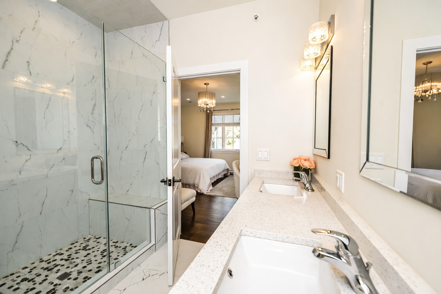 3101 Sprucewood Road Wilmette, IL 60091 - Photo 6 of 10 a spacious bathroom with a tub and shower
