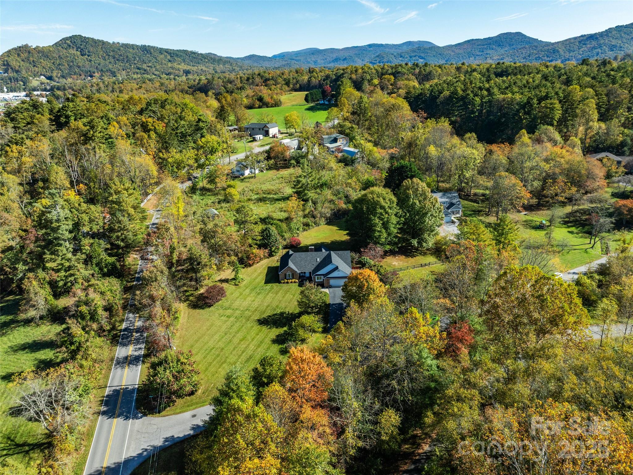 1 Weston Way Fletcher, NC 28732 - Photo 40 of 48 a view of a forest with a lake