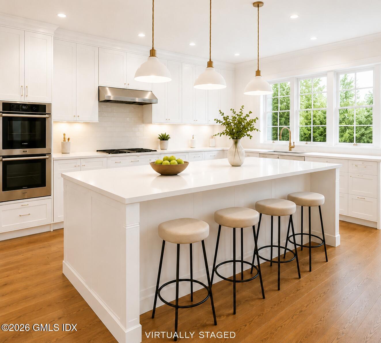 174 Round Hill Road Greenwich, CT 06831 - Photo 11 of 35 Virtually staged kitchen