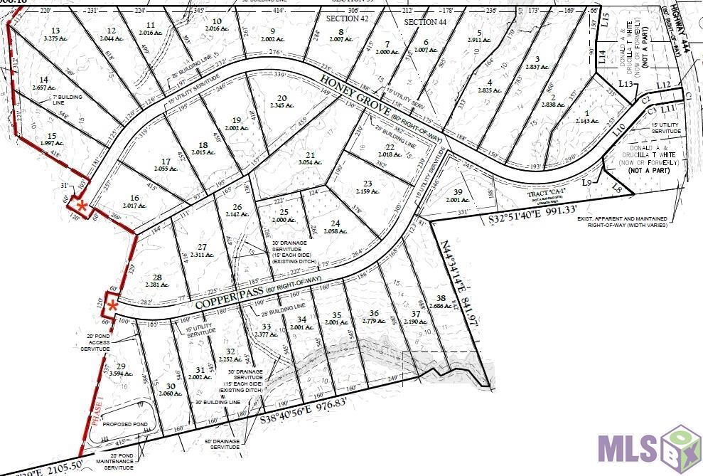 Lot 33 Copper Pass Livingston, LA 70754 - Photo 5 of 17 Plat
