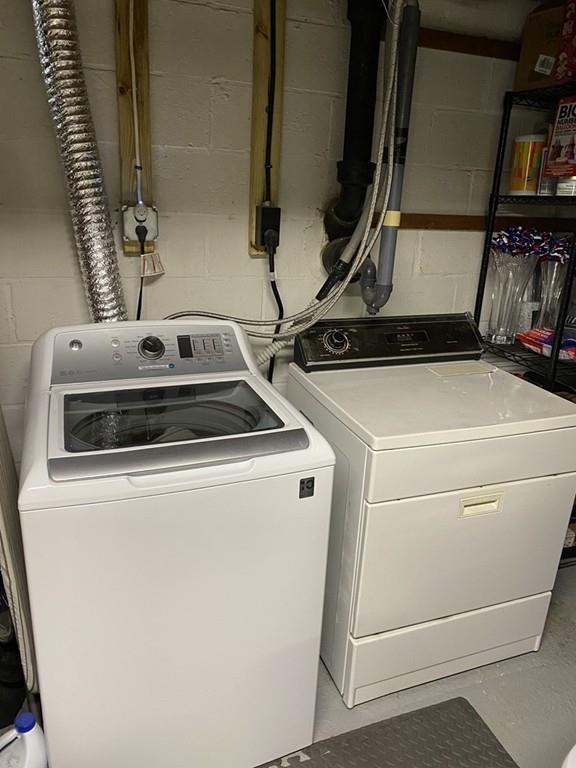 15 Bainridge Road Worcester, MA 01602 - Photo 40 of 40 a close up view of washer and dryer