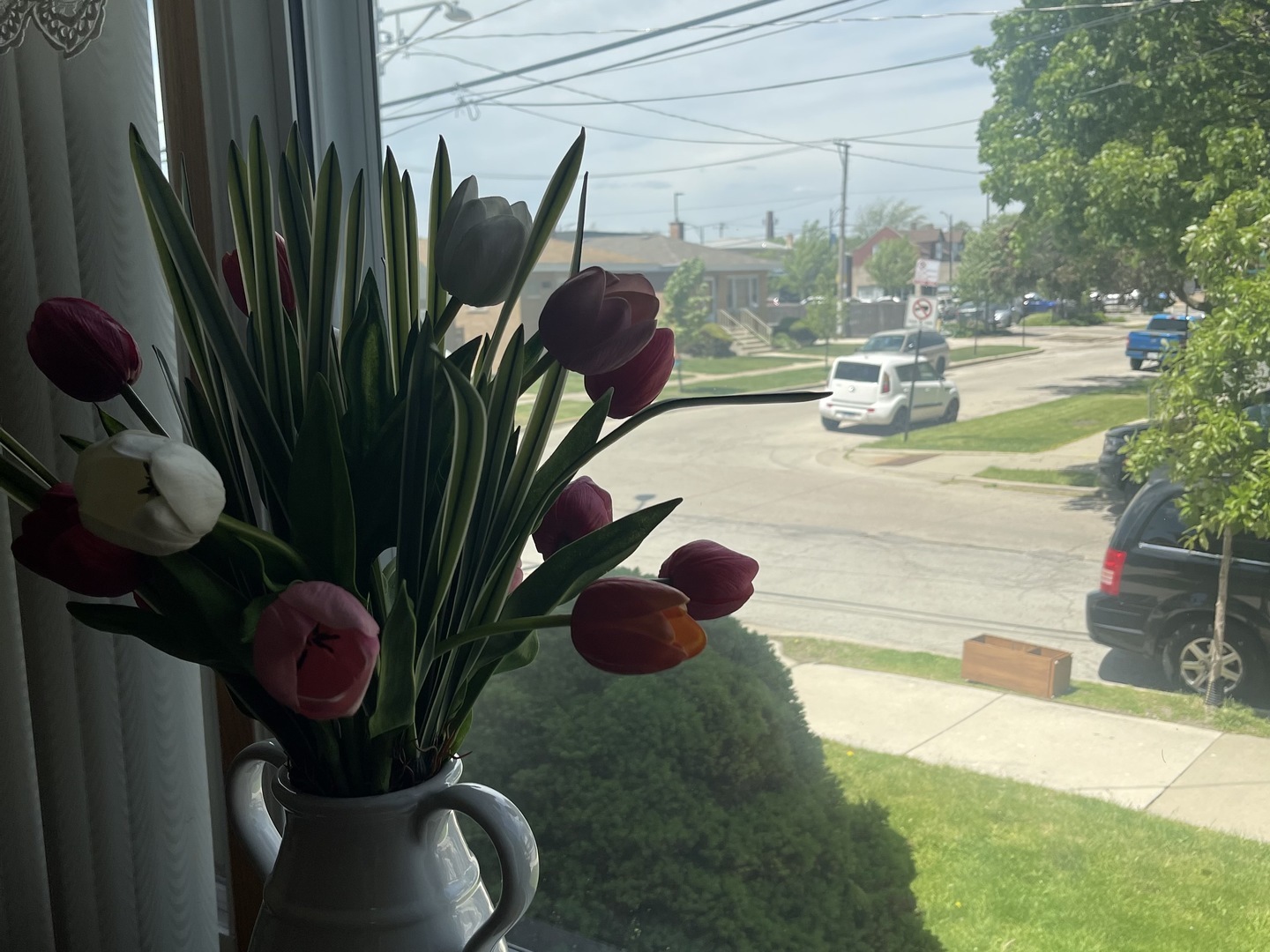 5325 West 53rd Place Chicago, IL 60638 - Photo 3 of 25 a vase of flowers sitting on a table