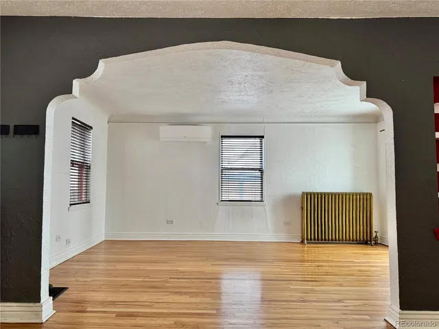 a view of wooden floor