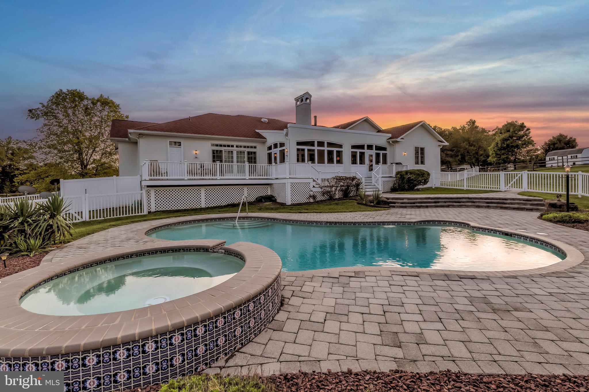 15507 Manor Road Monkton, MD 21111 - Photo 4 of 31 a view of a house with swimming pool and a yard