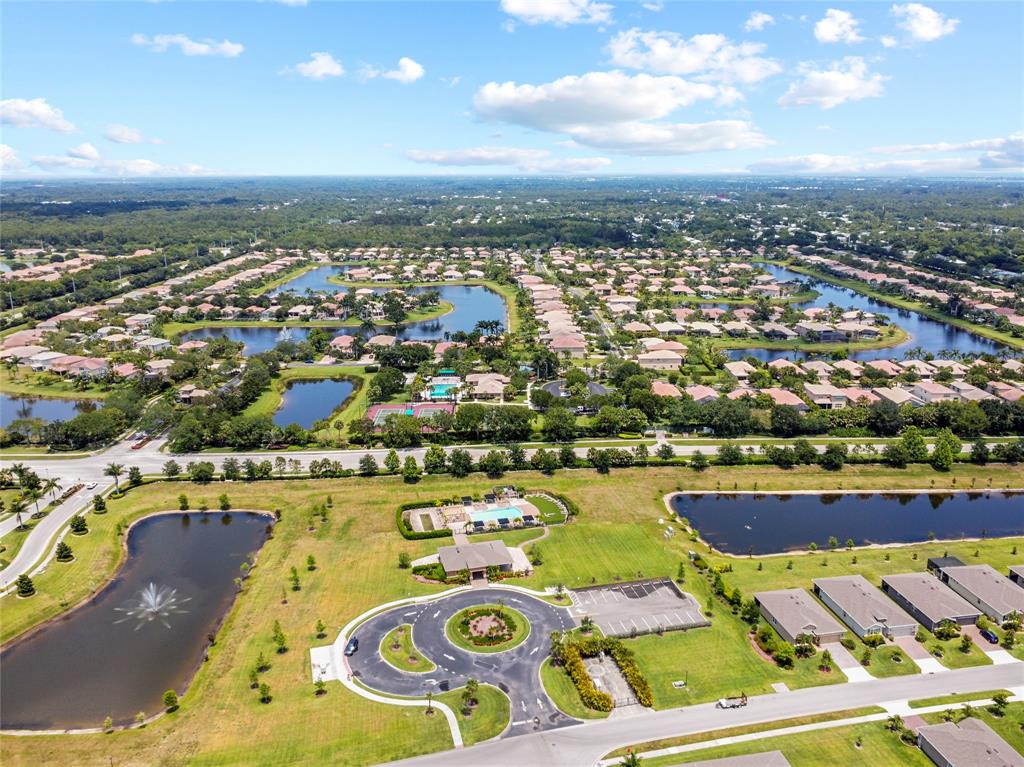 2025 Amazon Way Vero Beach, FL 32962 - Photo 33 of 33 an aerial view of a swimming pool with outdoor seating