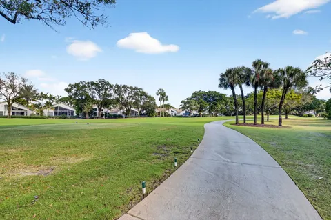 a view of building with outdoor space