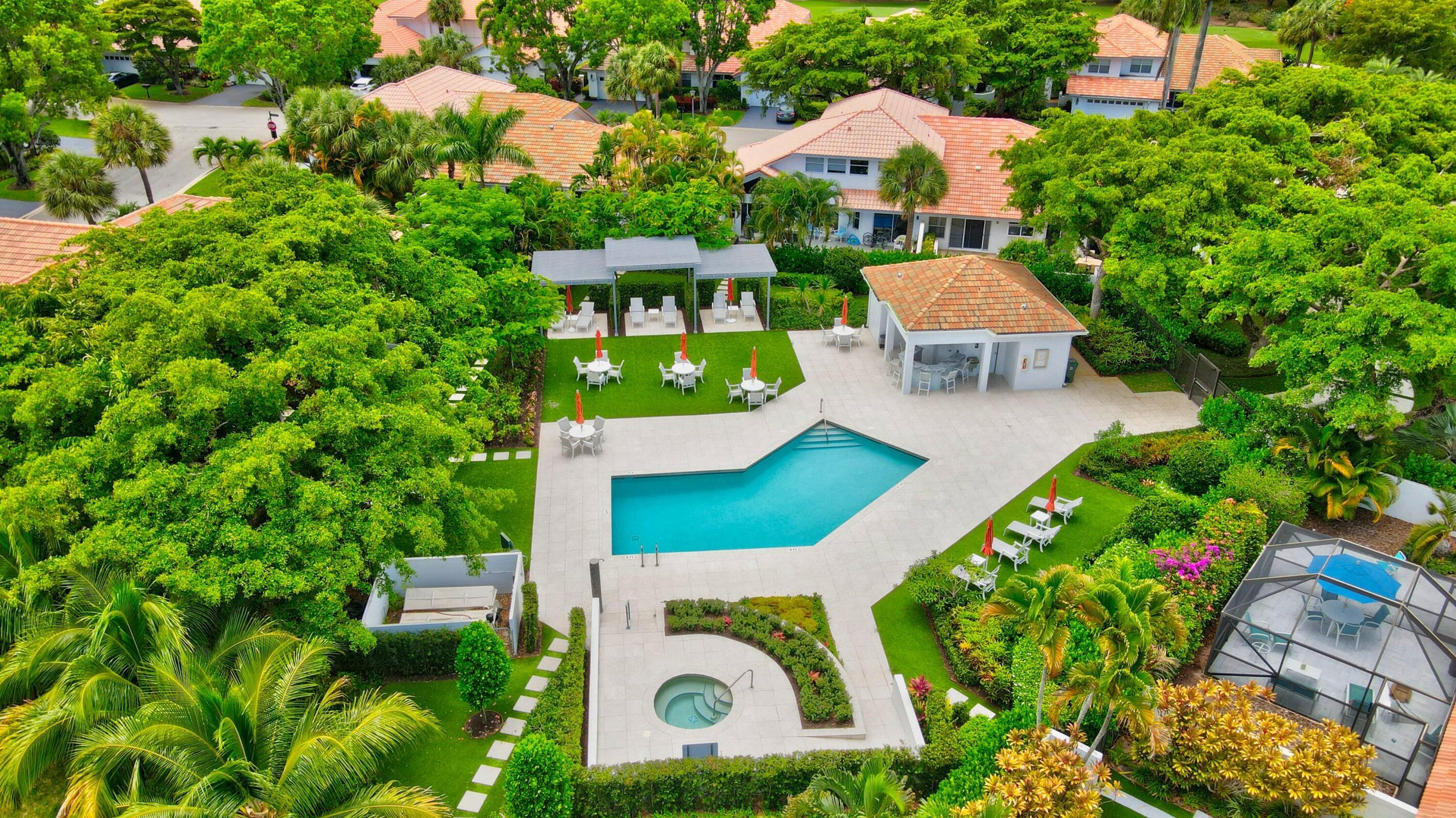 2225 Northwest 53rd Street Boca Raton, FL 33496 - Photo 36 of 46 an aerial view of a house