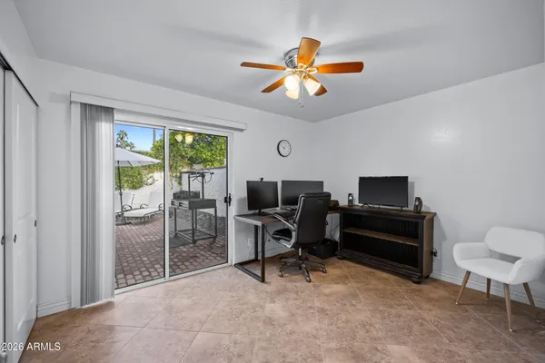 a view of walk in closet