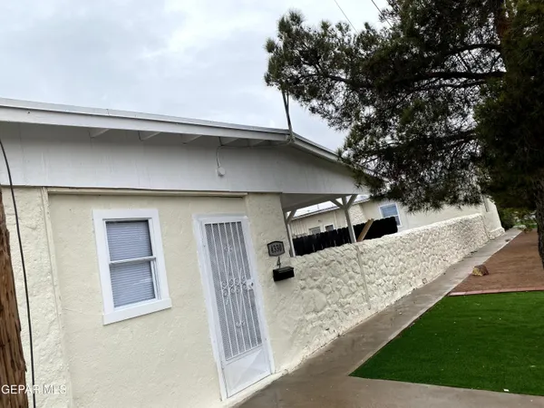 a view of outdoor space with seating area