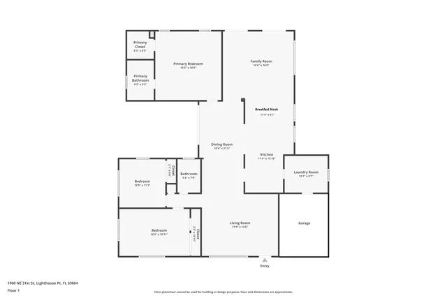 $744,900 | 1960 Northeast 31st Street, Lighthouse Point, FL 33064