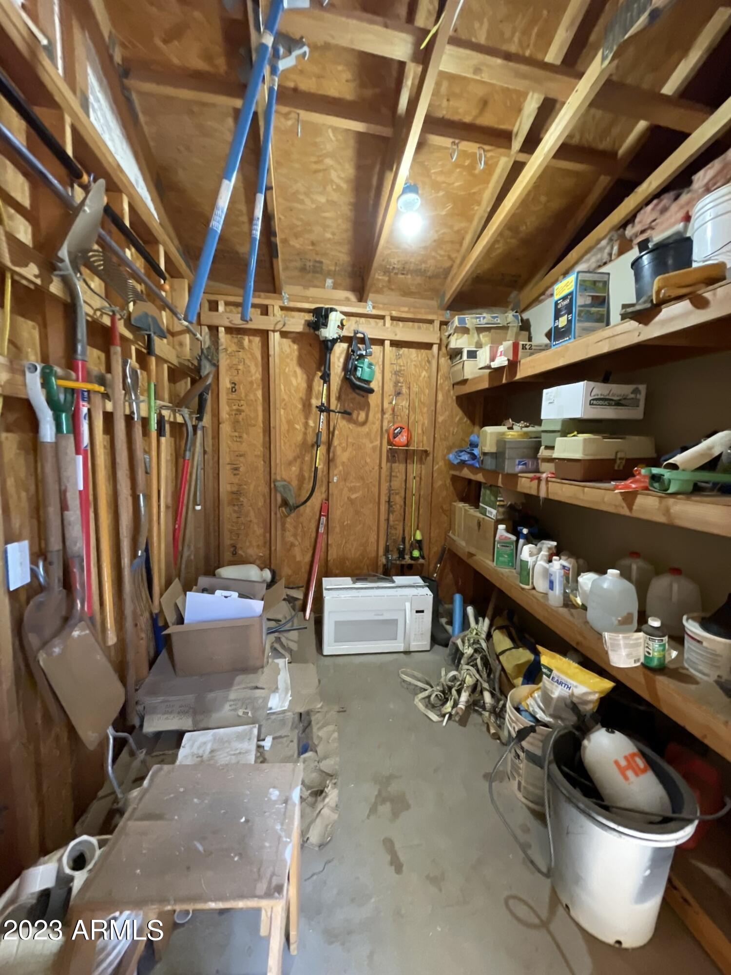 1821 East Apollo Road Phoenix, AZ 85042 - Photo 41 of 47 STORAGE BEHIND WORKSHOP