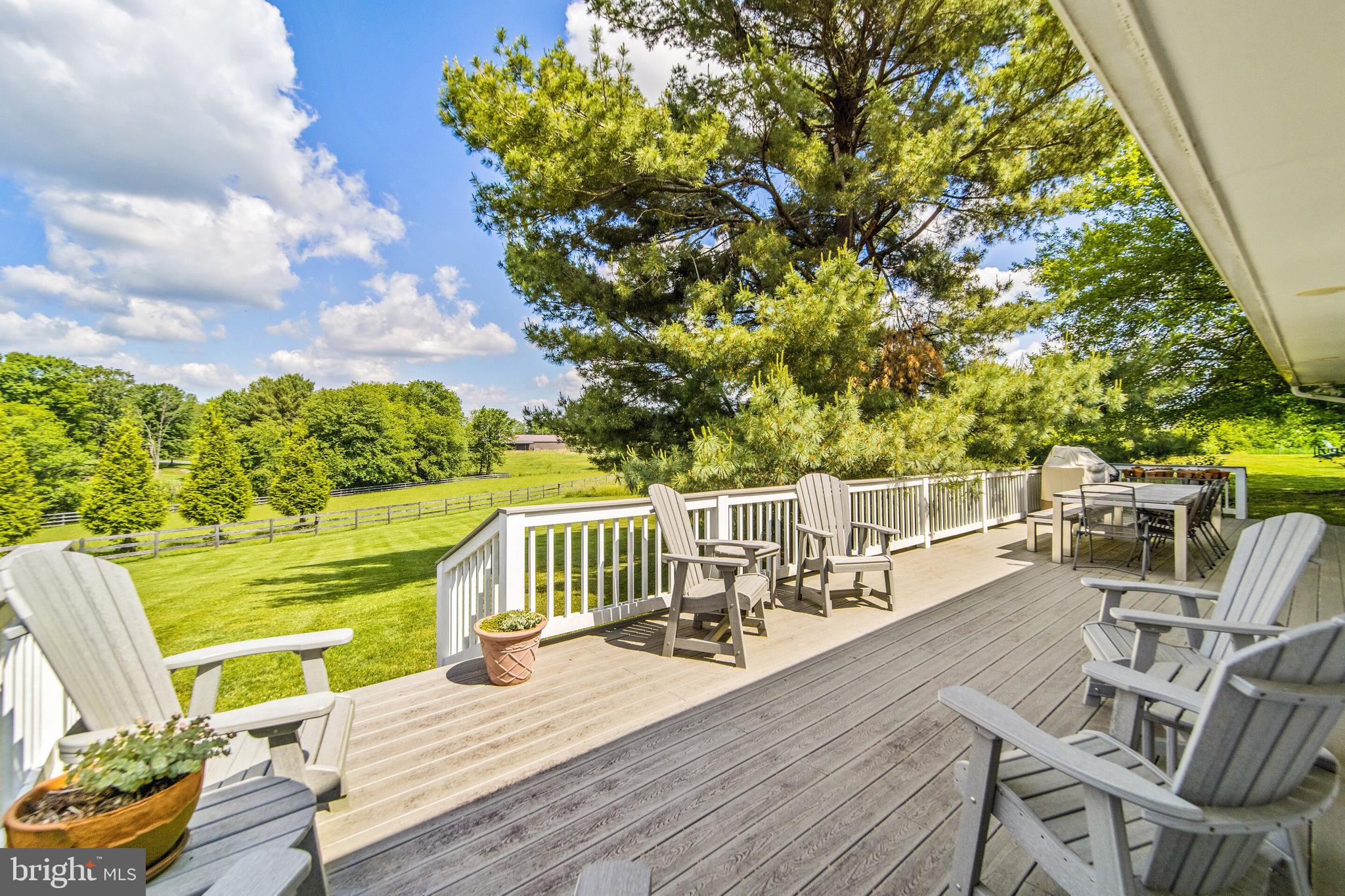 8684 Woodward Road Marshall, VA 20115 - Photo 26 of 30 Large Rear Deck