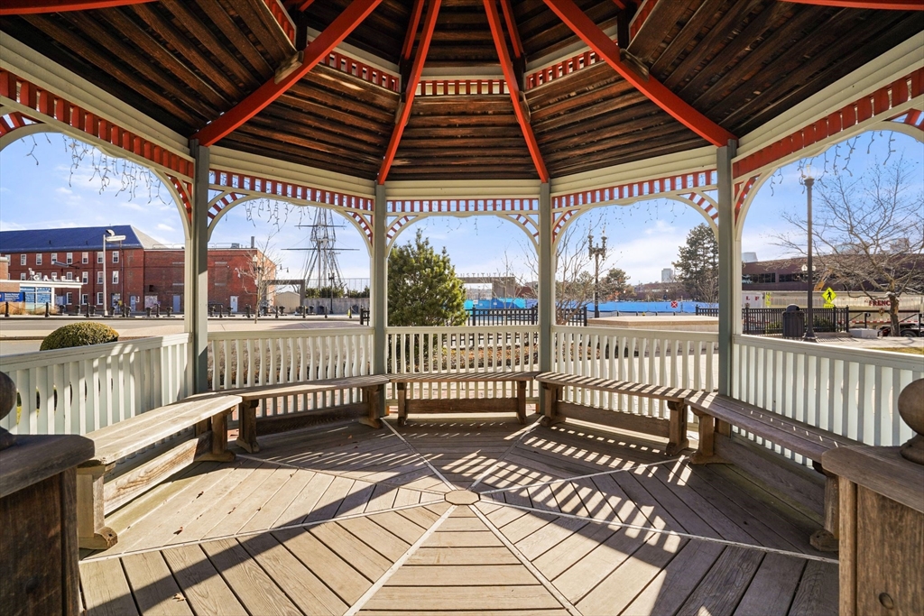 65 Chelsea Street, Unit 305 Boston, MA 02129 - Photo 29 of 30 a view of a balcony with furniture
