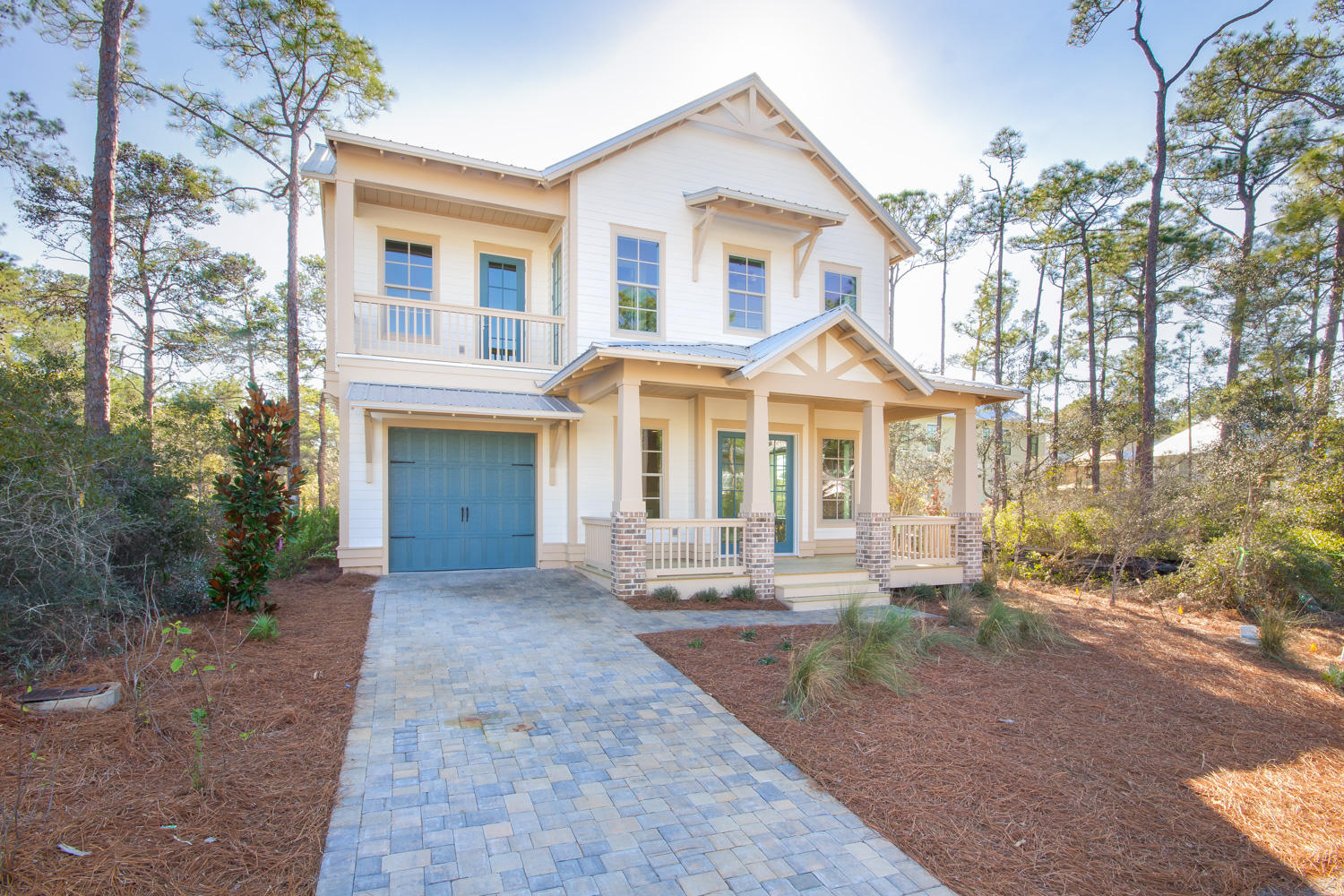 196 Matt's Way Santa Rosa Beach, FL 32459 - Photo 1 of 26 a front view of a house with yard and green space