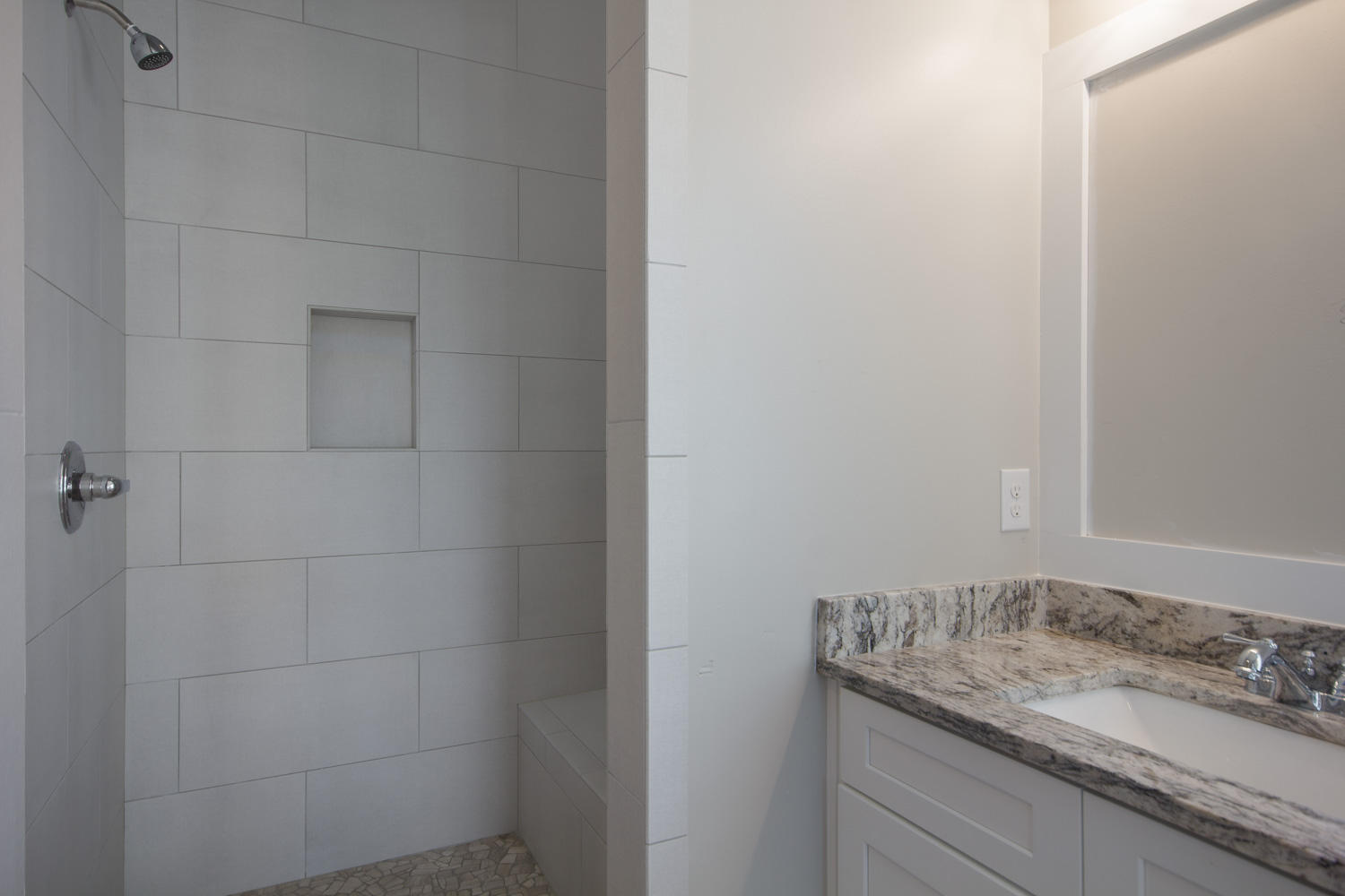 196 Matt's Way Santa Rosa Beach, FL 32459 - Photo 20 of 26 a bathroom with a granite countertop sink and vanity