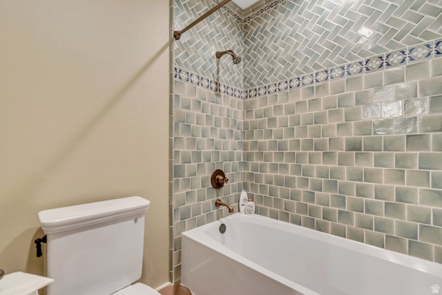 2579 Splendor Valley Road Kamas, UT 84036 - Photo 69 of 87 Bathroom with toilet and shower combination
