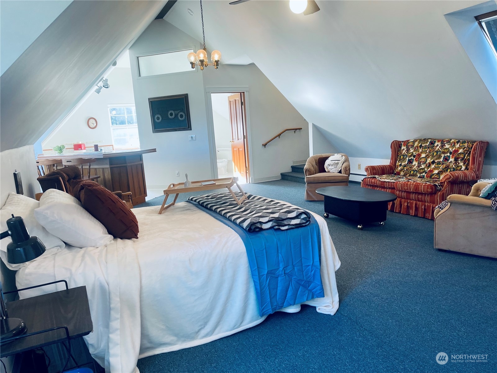 36808 Stackpole Road Oysterville, WA 98641 - Photo 30 of 40 a bedroom with bed and window