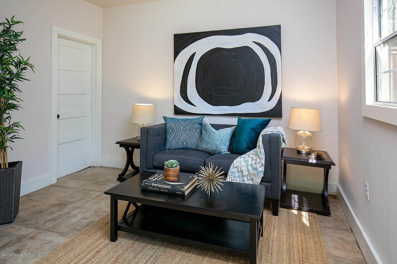 820 Arden Road Pasadena, CA 91106 - Photo 67 of 75 a living room with furniture and a window