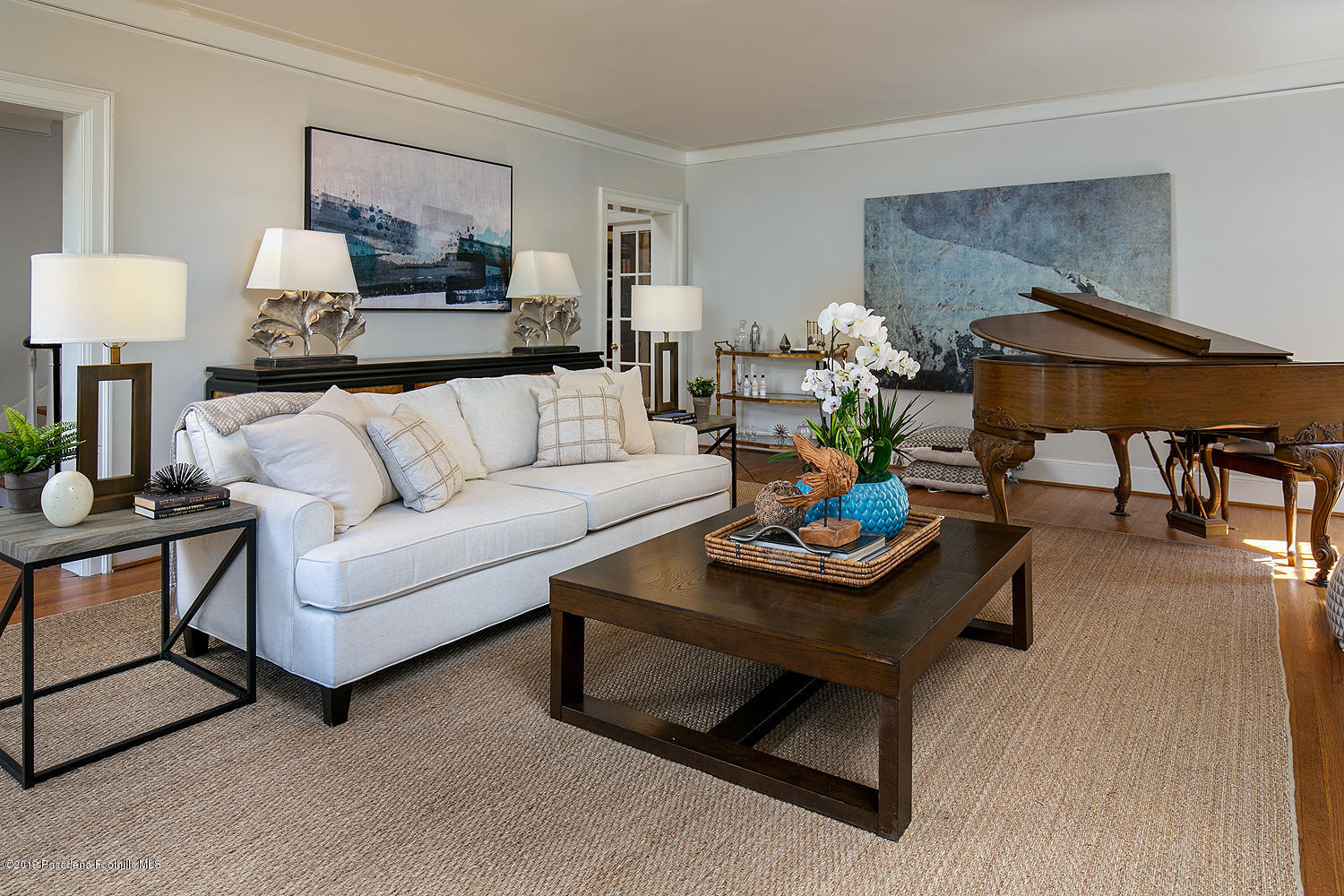 820 Arden Road Pasadena, CA 91106 - Photo 10 of 75 a living room with furniture and a table