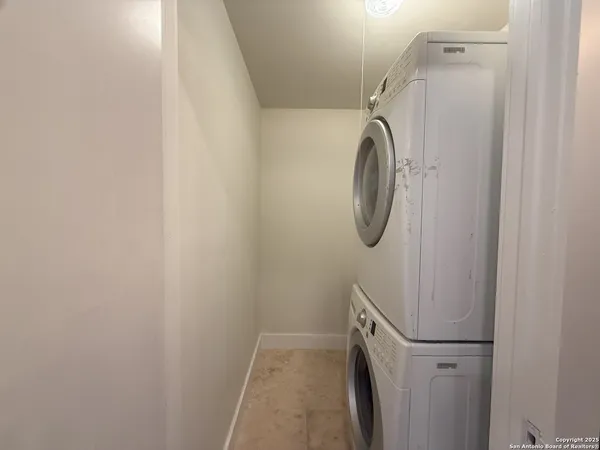 a view of a building with a garden