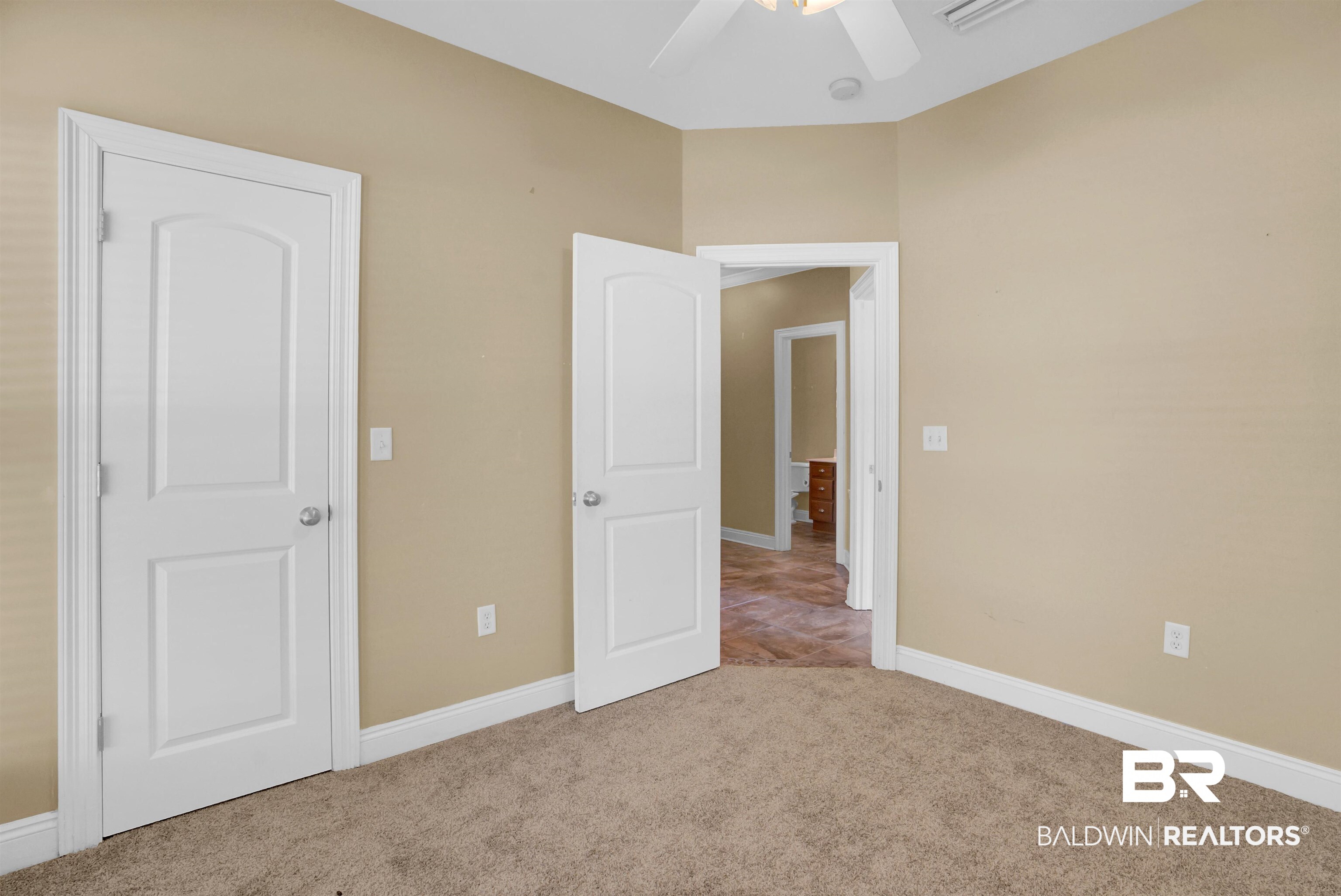 9532 Collier Loop Daphne, AL 36526 - Photo 12 of 45 Unfurnished bedroom with carpet flooring and ceiling fan