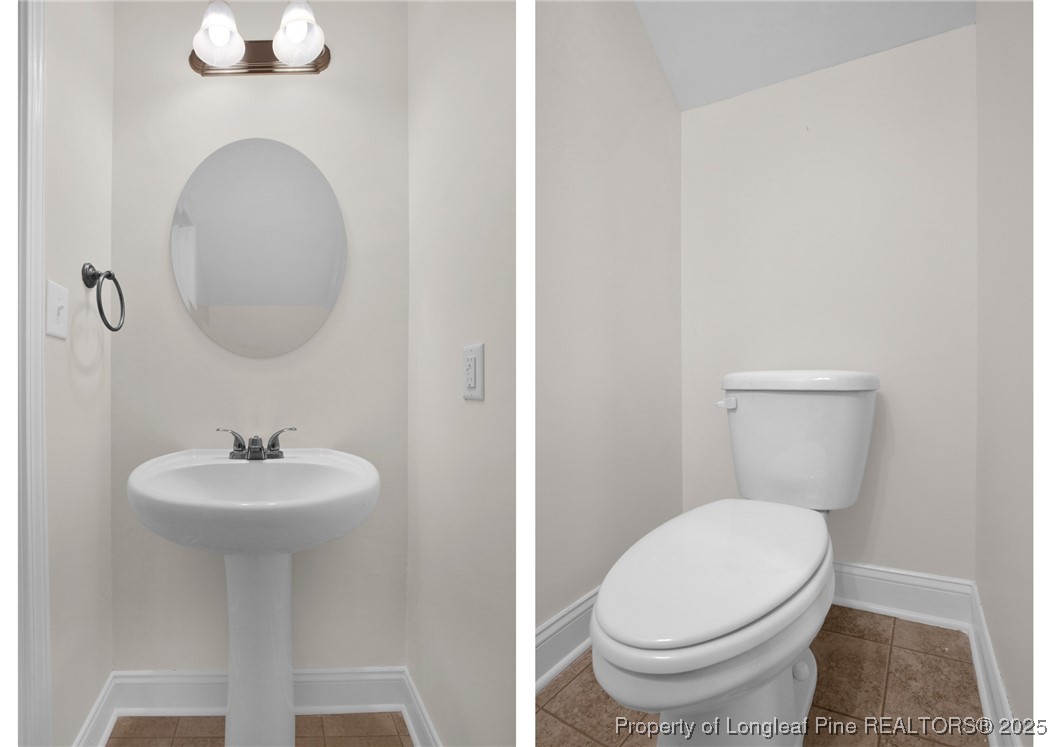 28 Hunter's Run Avenue Pembroke, NC 28372 - Photo 32 of 32 a bathroom with a toilet sink and a mirror