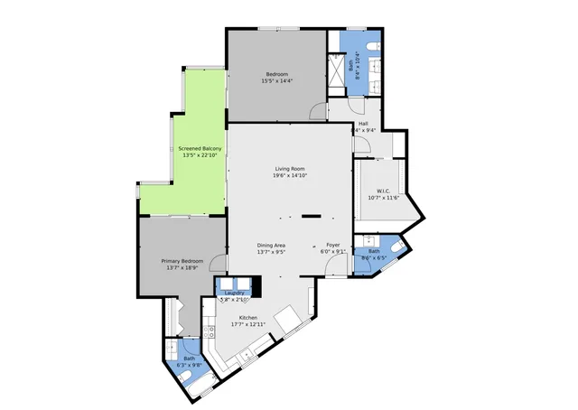 $619,900 | 19800 Sandpointe Bay Drive, Unit 204, Tequesta, FL 33469