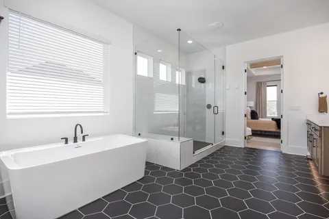 a bathroom with a sink and toilet