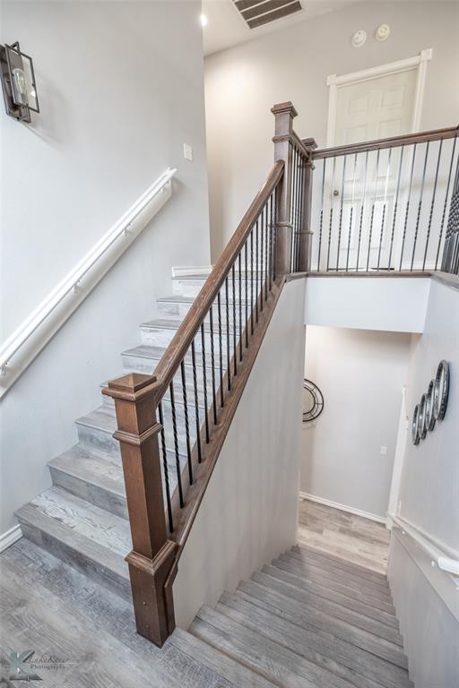 1834 Marathon Court Abilene, TX 79601 - Photo 12 of 39 a view of entryway with wooden floor