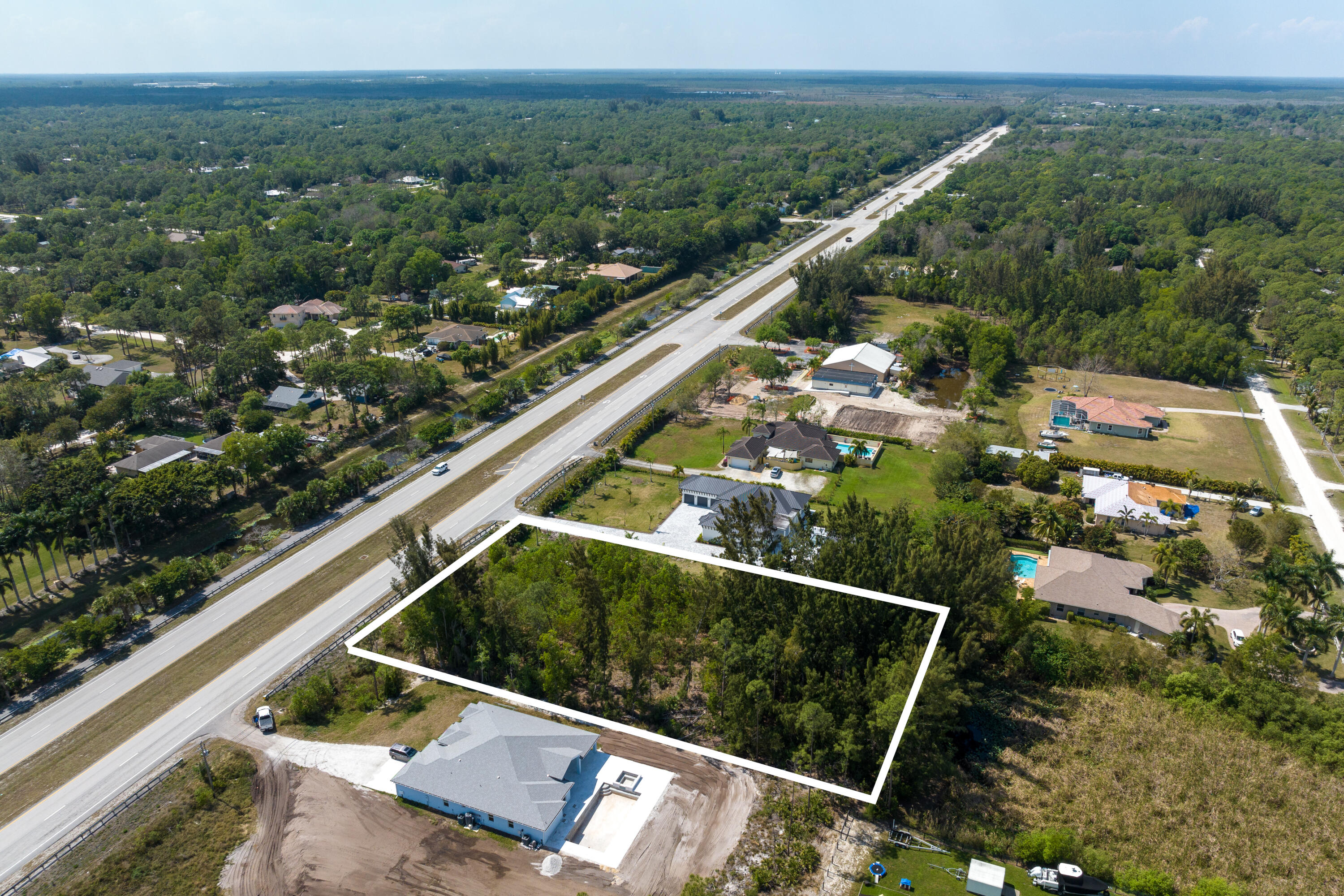 0 West Indiantown Road Jupiter, FL 33478 - Photo 6 of 8 Aerial Boundry
