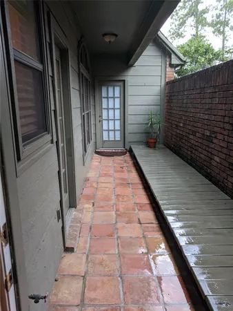 a view of balcony