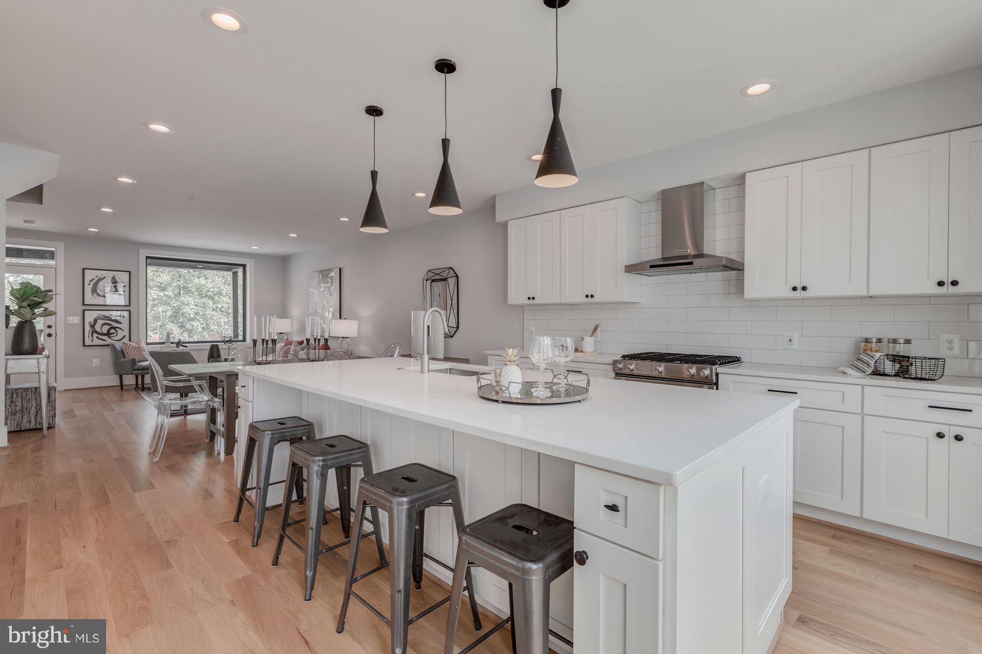 1156 4th Street Northeast Washington, DC 20002 - Photo 11 of 30 Kitchen Island with Bar
