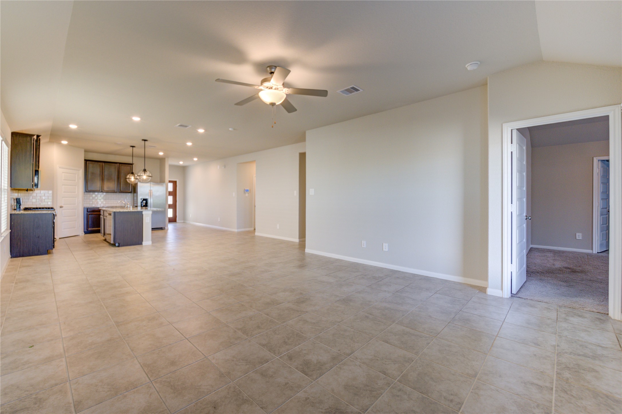 1207 Cascade Hls Drive Rosharon, TX 77583 - Photo 28 of 41 a view of kitchen and livingroom with furniture