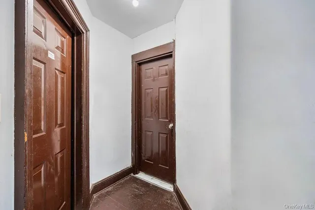 a view of front door