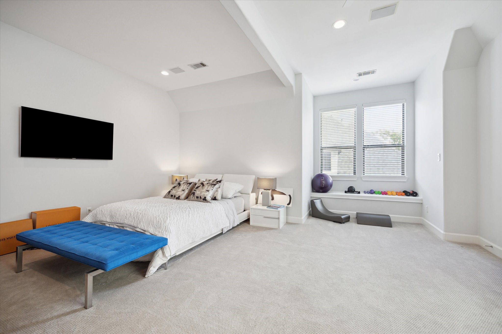2911 Mid Lane Houston, TX 77027 - Photo 28 of 31 a living room with furniture and a flat screen tv