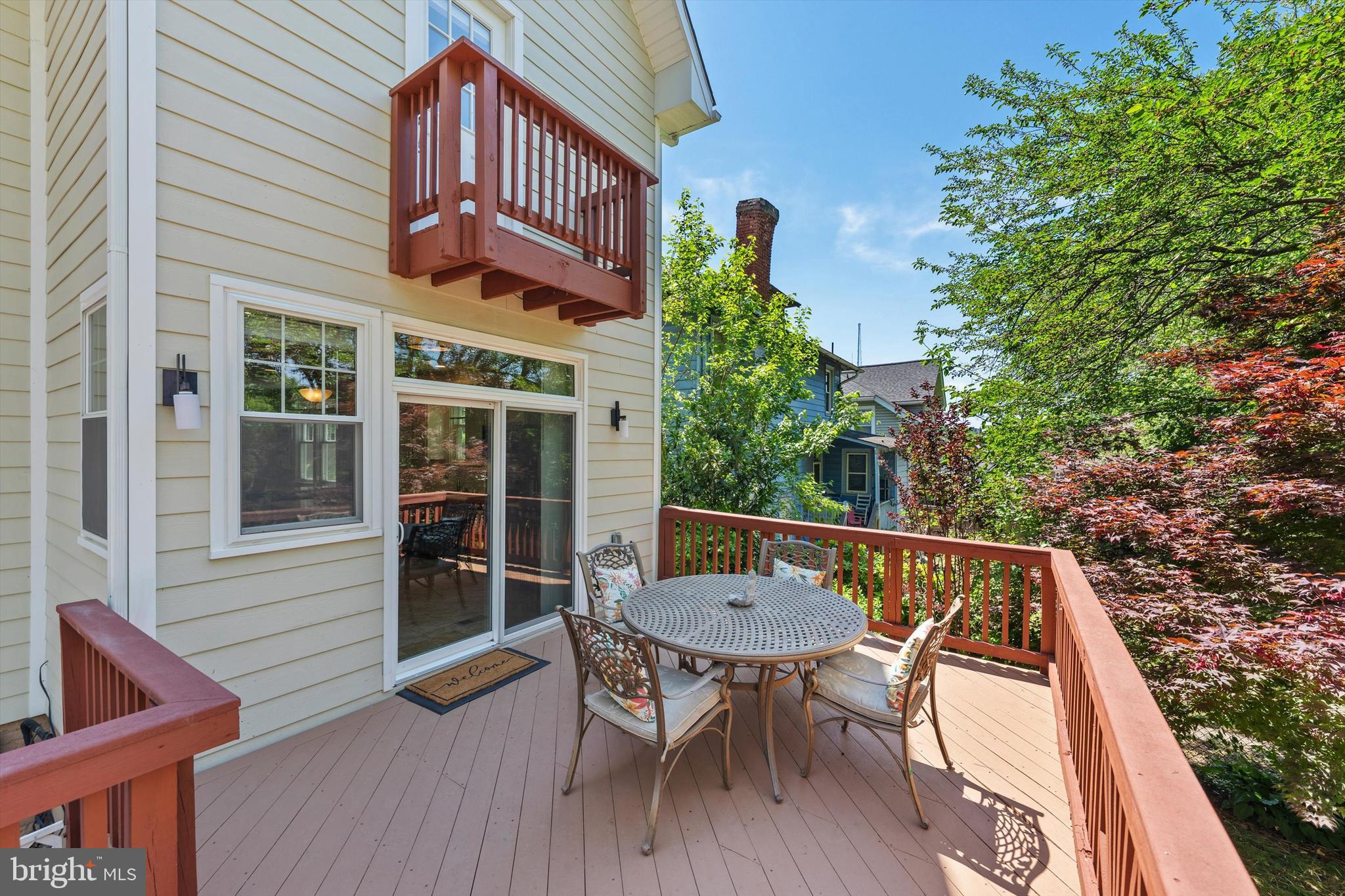 219 Rittenhouse Street Northwest Washington, DC 20011 - Photo 5 of 68 Rear Deck