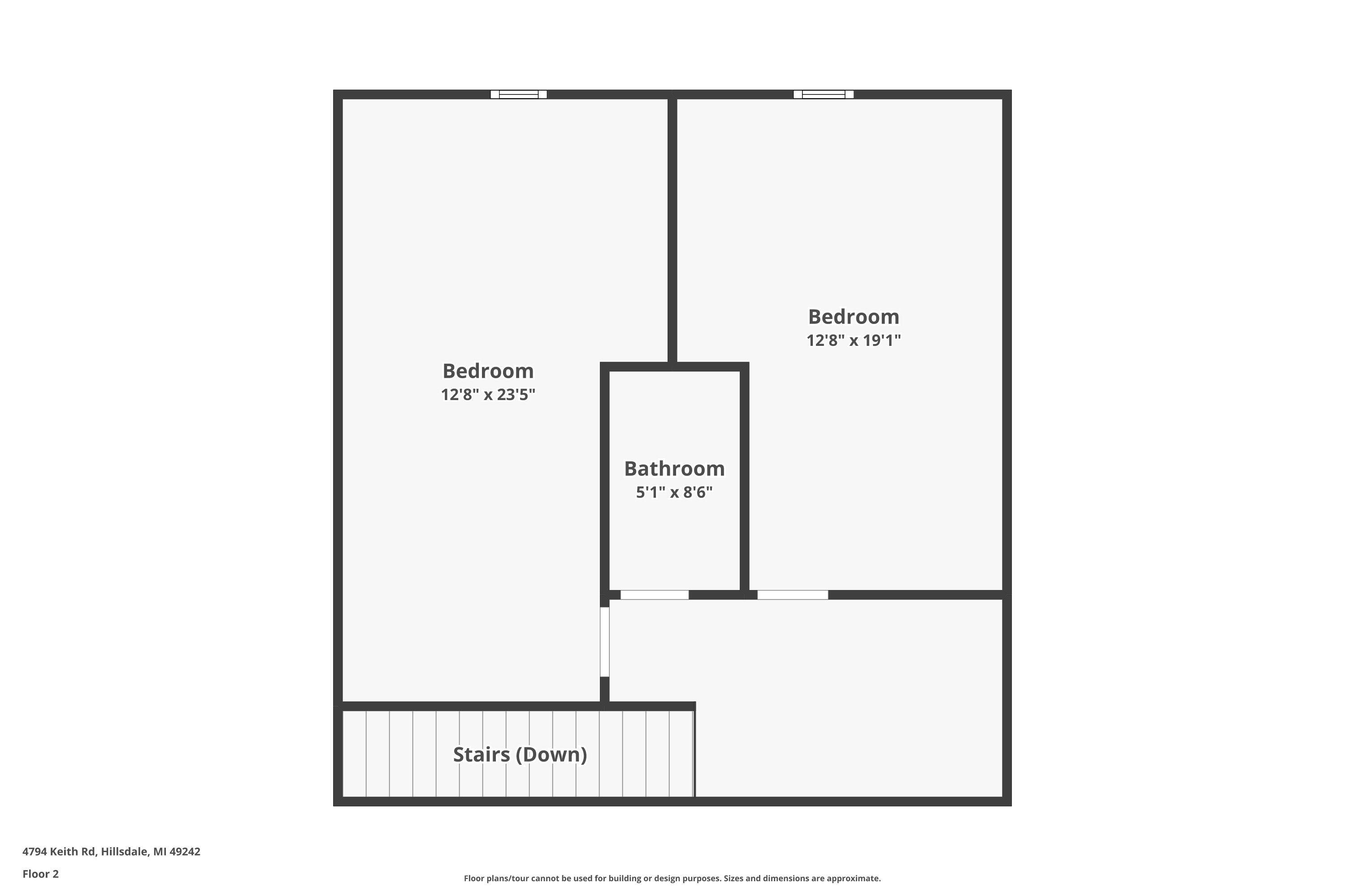4794 Keith Road Hillsdale, MI 49242 - Photo 38 of 38 4794 Keith - Floor Plan 2