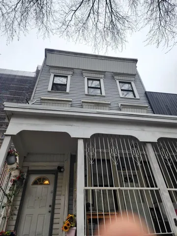 a view of a house with a door