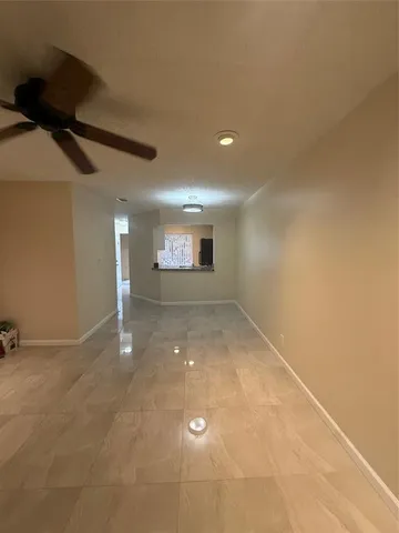 a view of empty room